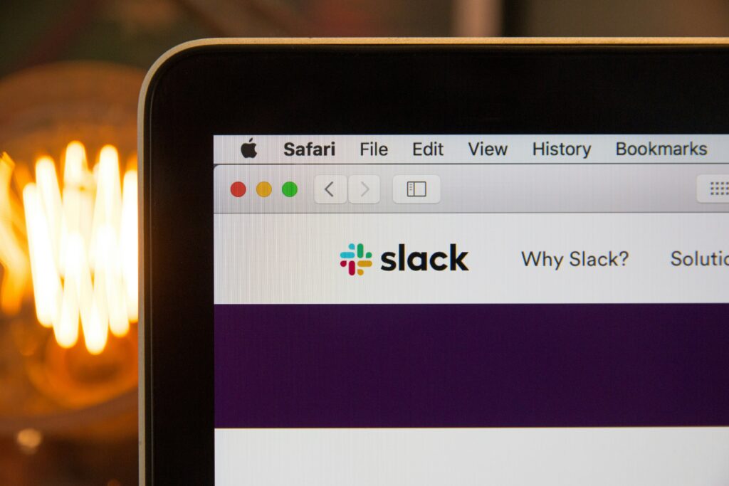 Slack open in browser